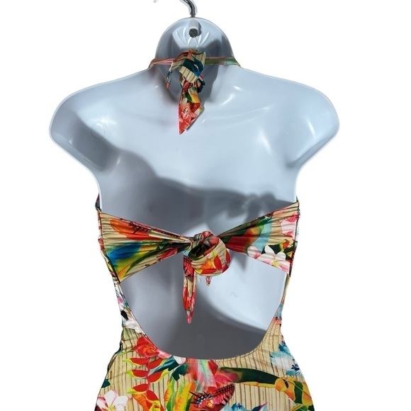 SEAFOLLY Butterfly Coast Halter Maillot Swimsuit - Picture 6 of 11